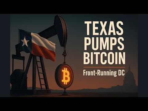Texas Goes ALL-IN on Bitcoin: Front Running Federal Accumulation