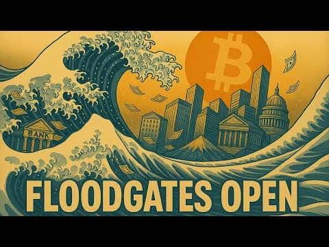 The Bitcoin Floodgates Are Open: Institutions, Governments, and the Next Wave