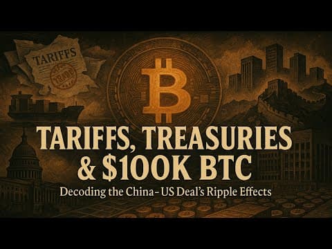 Tariffs, Treasuries & $100K BTC: Decoding the China-US Deal’s Ripple Effects