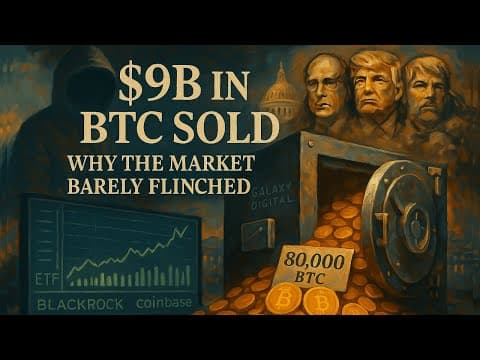 $9B in Satoshi-Era BTC Sold—Why The Market Barely Flinched