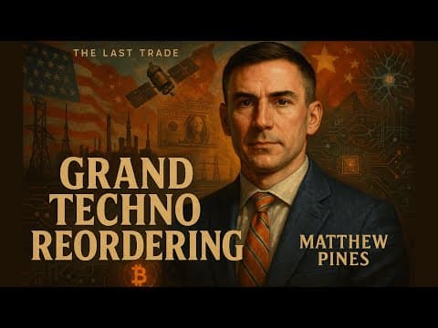 The Bitcoin Arms Race, U.S. Strategic Advantage, and a Changing World Order with Matthew Pines
